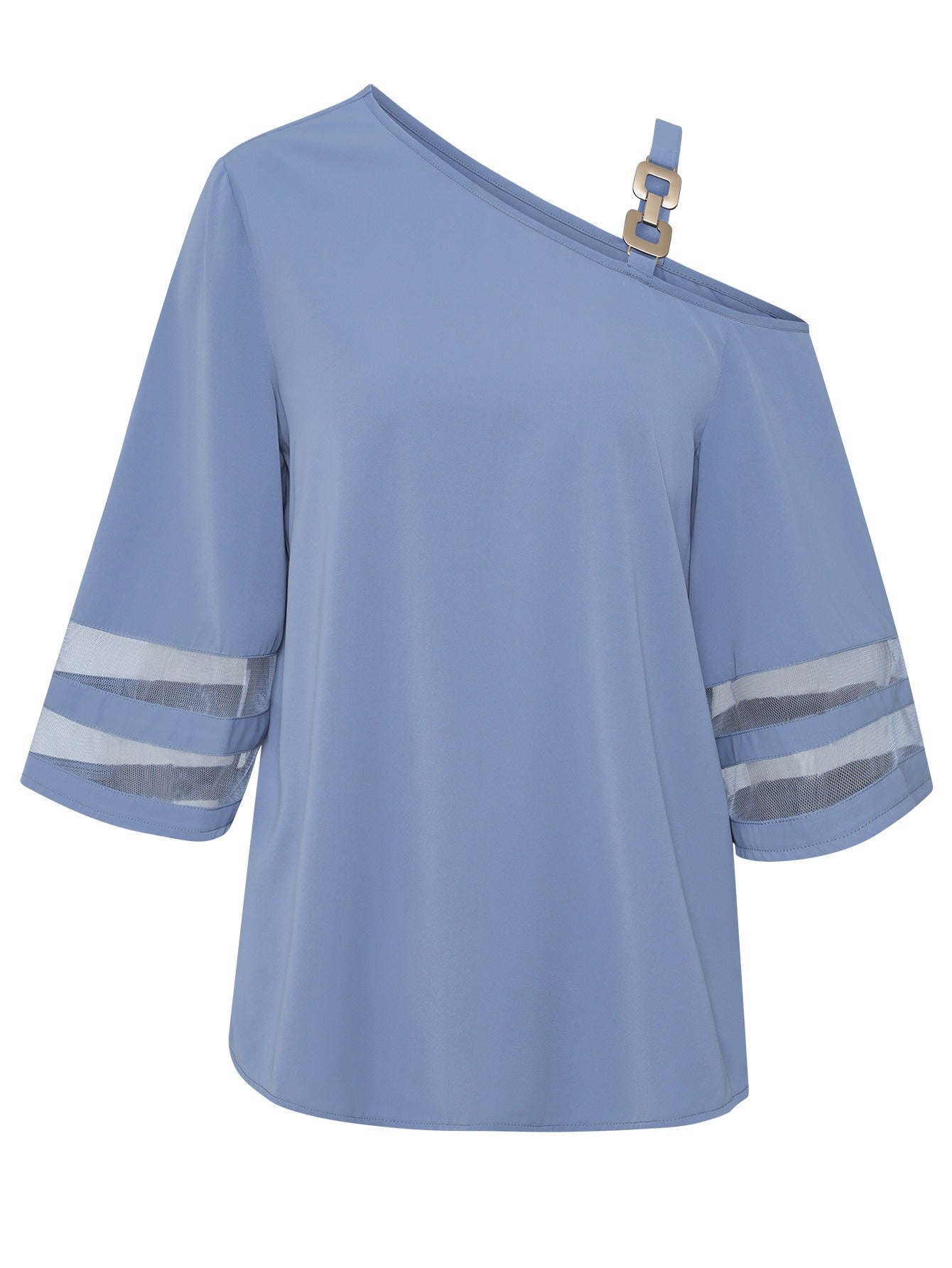 Casual One Shoulder Blouse