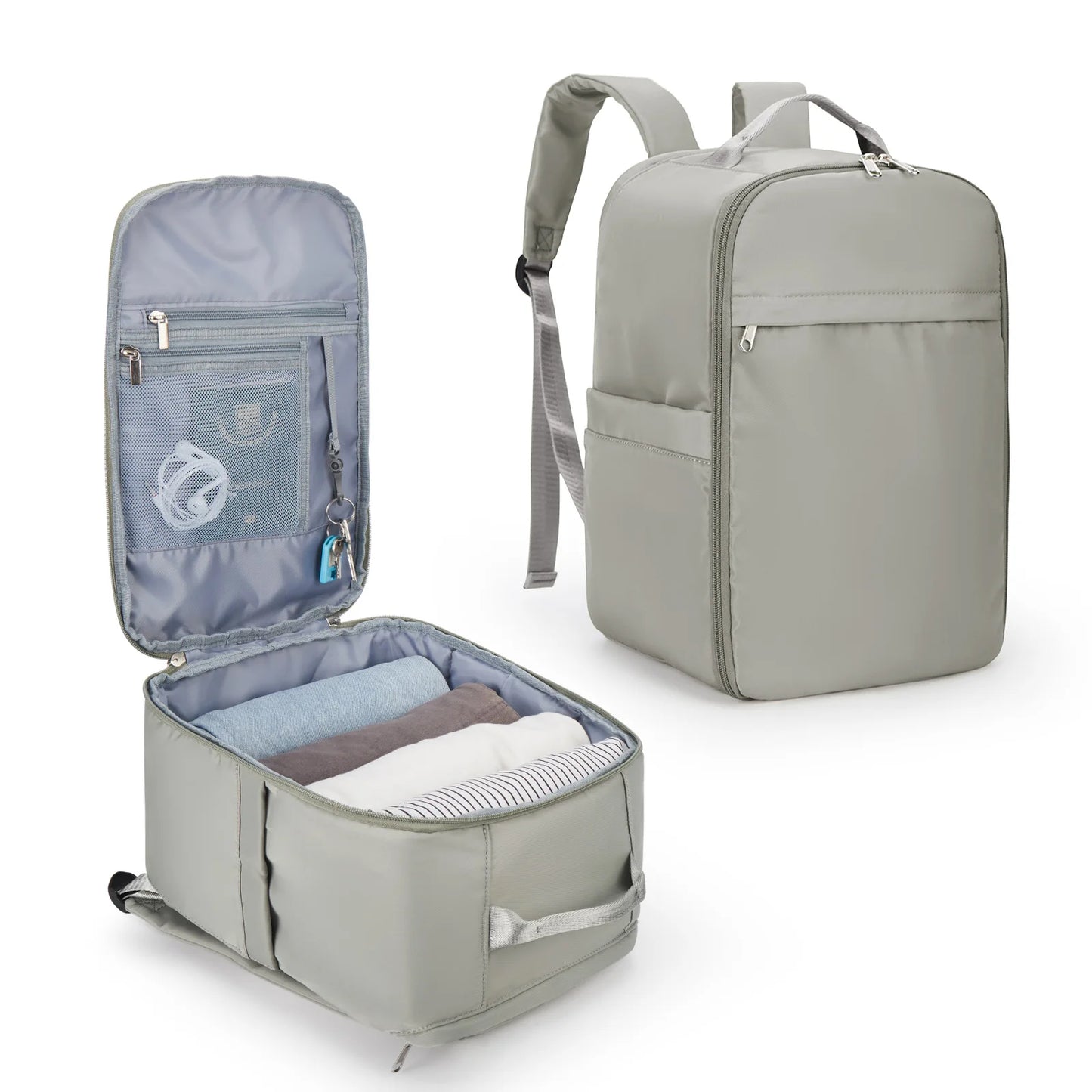 Ryanair Backpack 40x20x25 Cabin Bag, Hand Luggage Travel Backpack for Easyjet Cabin Bag 45x36x20, Laptop Backpack for Women/Men - Mammalook