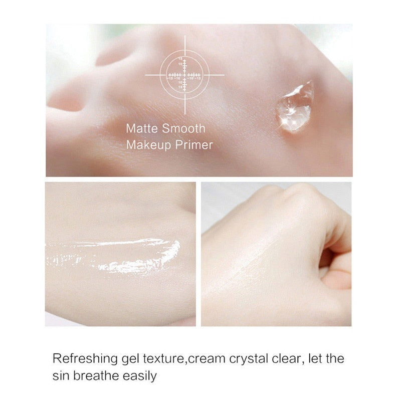 Face Base Primer Makeup 5ml Matte Make Up Fine Lines Oil-control Facial Cream Brighten Nude Foundation Cosmetic - Mammalook