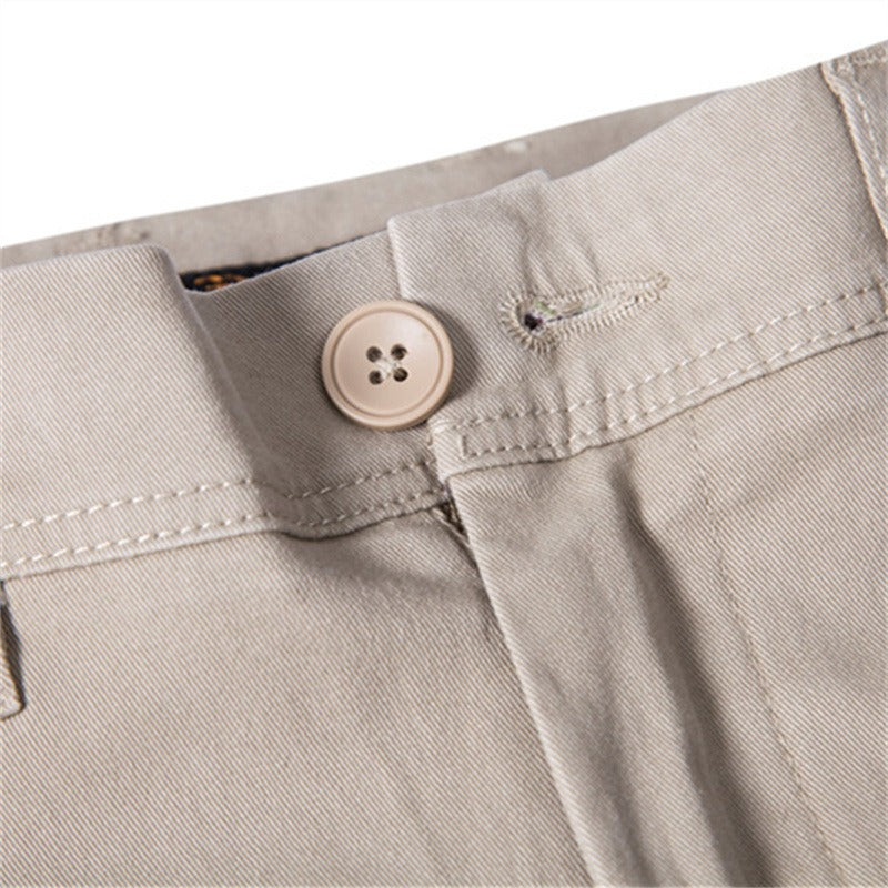 Men's Casual Pants - Versatile Thickened Cotton Pants