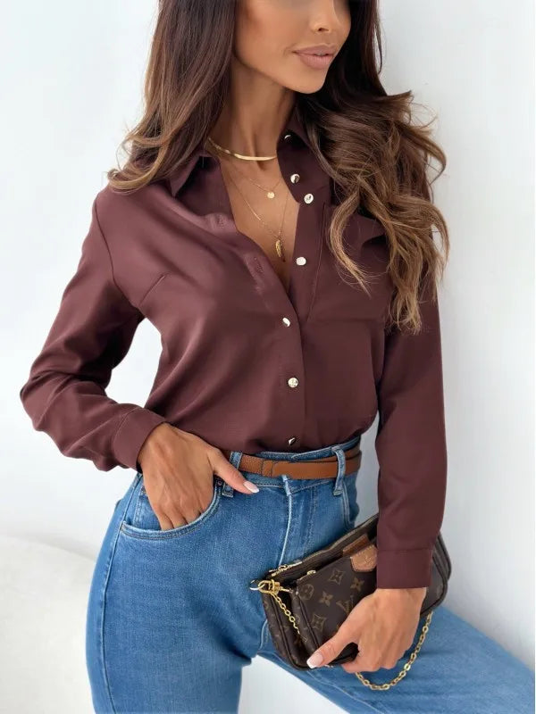 Casual Blouse - Long Sleeve