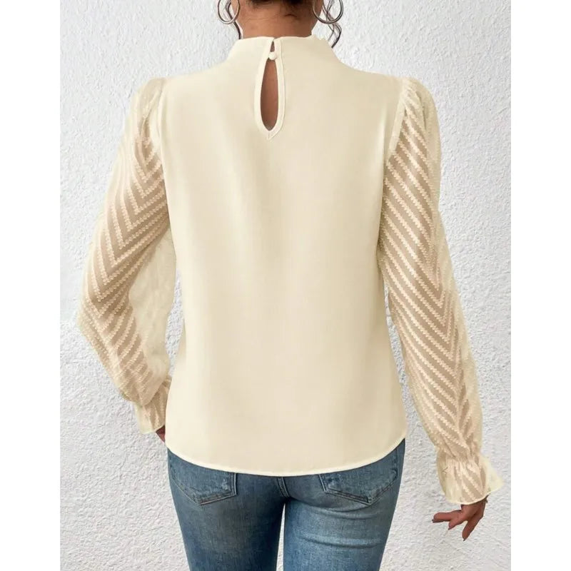 Spring Shirt - Chiffon Long Sleeved