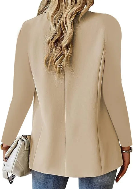 Slim Fit Blazer – Notched Collar - Single Button