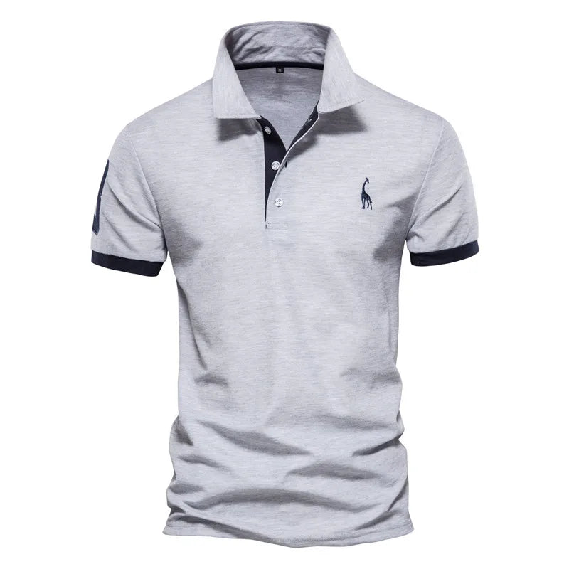 Polo T shirt for Men Casual Short Sleeve - Mammalook