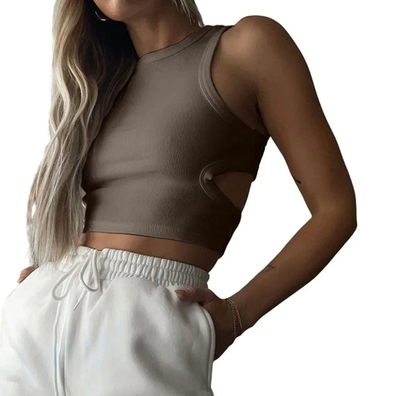Sleeveless T-Shirt - Basic Wear Streetwear