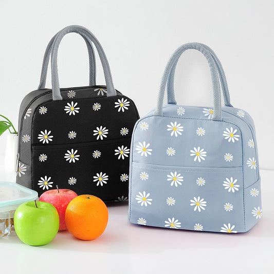 Daisy Office Workers Portable Bag, Student Lunch Box Bag, Lunch Bag, Thermal Insulation Bag, Cold Insulation Bag - Mammalook