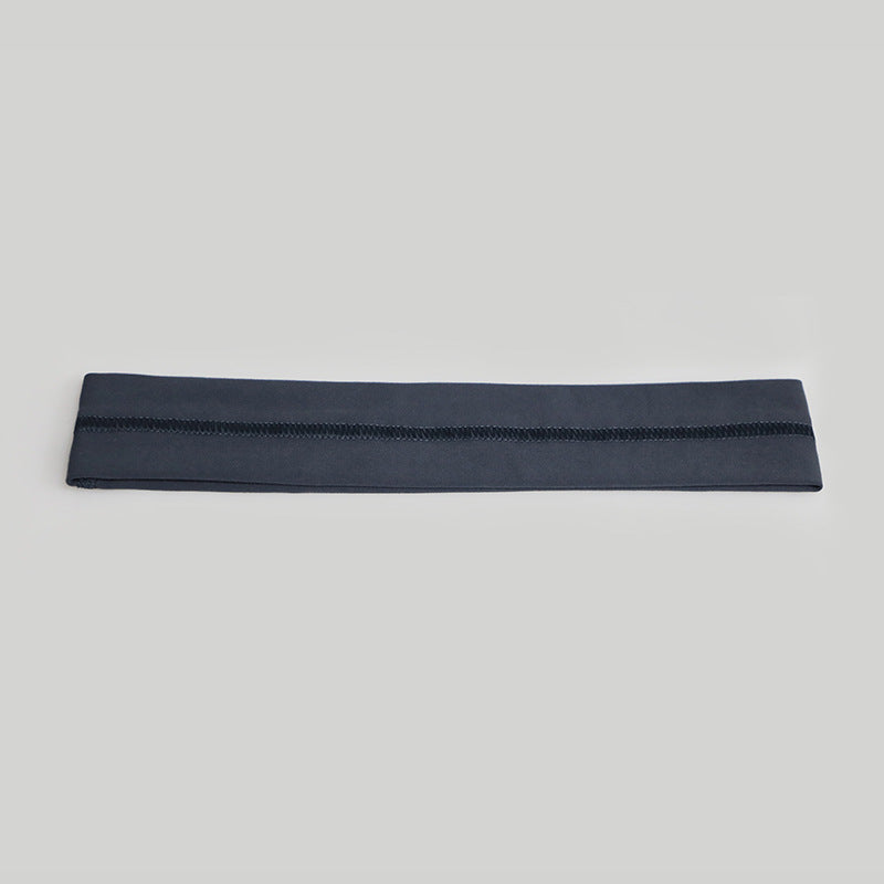 New Sports Hair Band Solid Yoga Headband Moisture Absorbing and Sweatwicking Elastic Fitness Hair Band - Mammalook