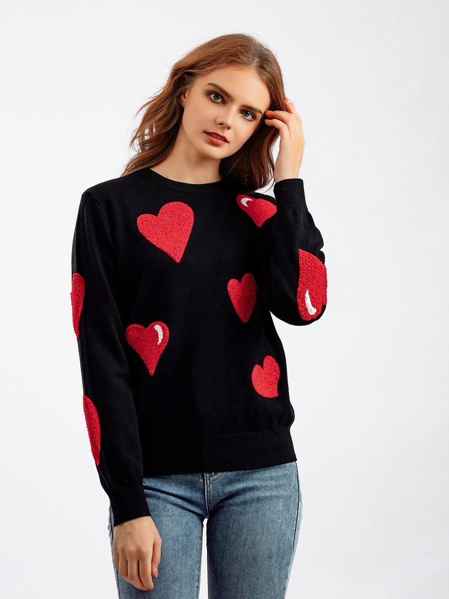 O-Neck Spring Autumn Women Pullover Sweaters Fashion Knit Casual Lady Winter Warm Top Sweater - Mammalook