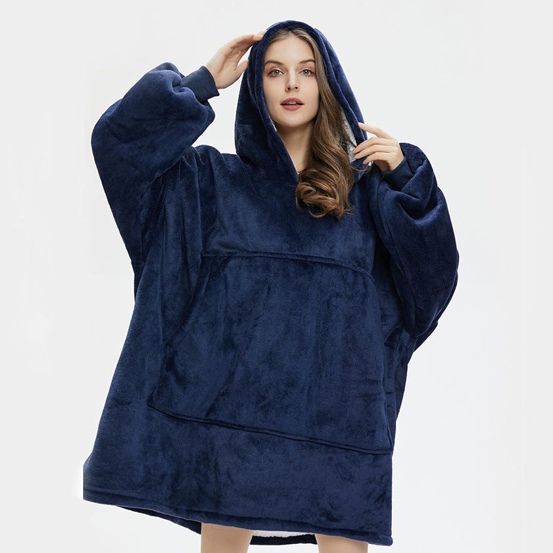 Pullover fleece jacket with hood outdoor - Mammalook