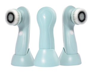 Electric Facial Cleanser 3-In-1 Washing Brush Face Cleansing Brush Skin Scrubber Cleaning Device For Face Brush Cleansing - Mammalook