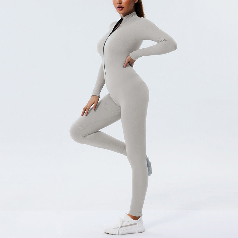 Quick Dry Seamless Yoga Clothes Sports Suit Female Dance Yoga Fitness Clothing Tight One-Piece Fitness Yoga Pants - Mammalook