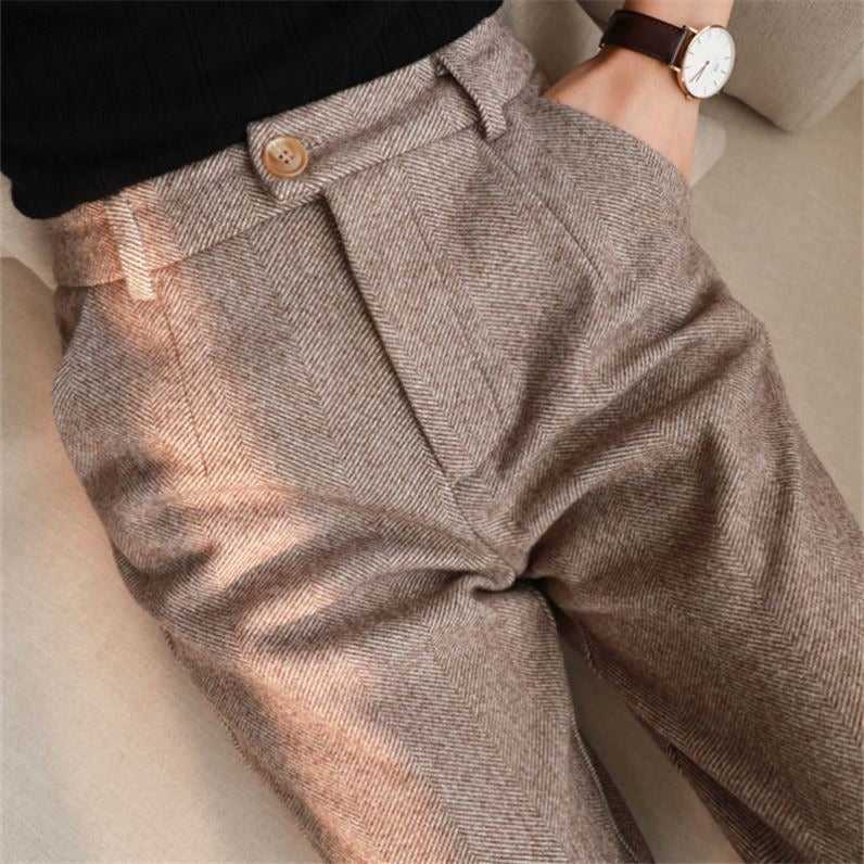 Harlen pants - High Waisted pants, loose casual