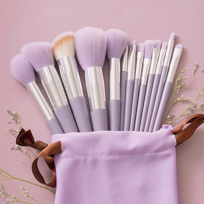 13Pcs Makeup Brushes Set Make Up - Mammalook