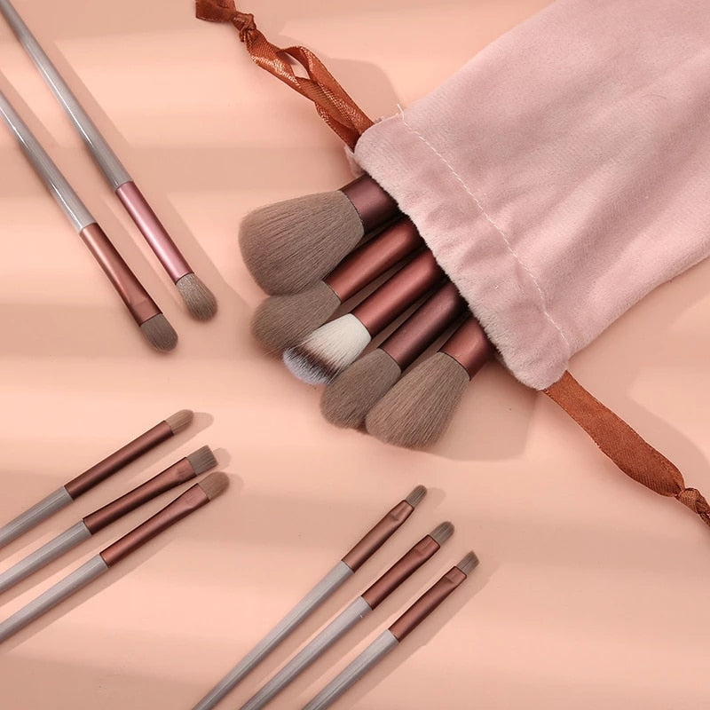 13Pcs Makeup Brushes Set Make Up - Mammalook