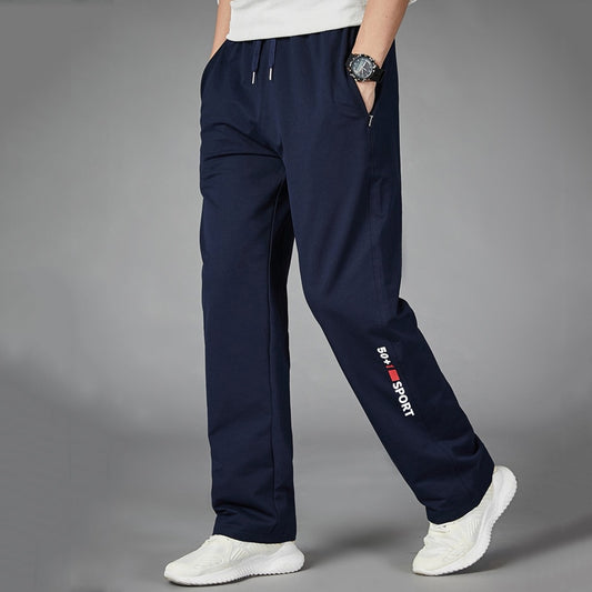 Men Running Pants Joggers - Fitness Straight Breathable