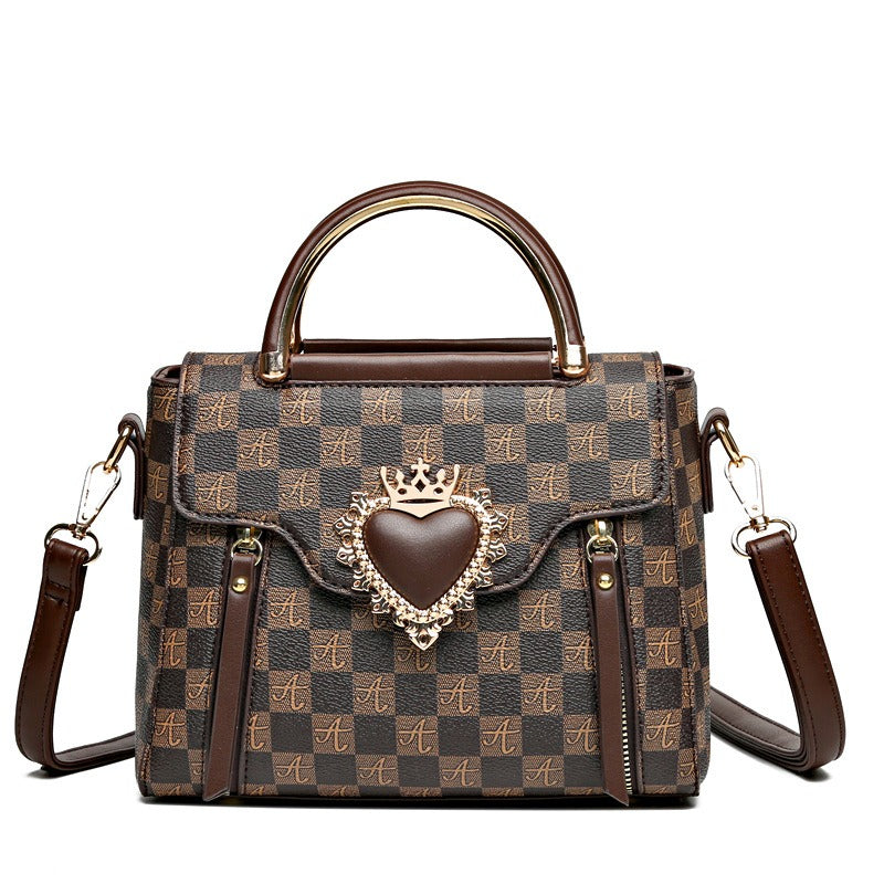 New all match print niche design sense handbag fashion mini shoulder bag for women - Mammalook
