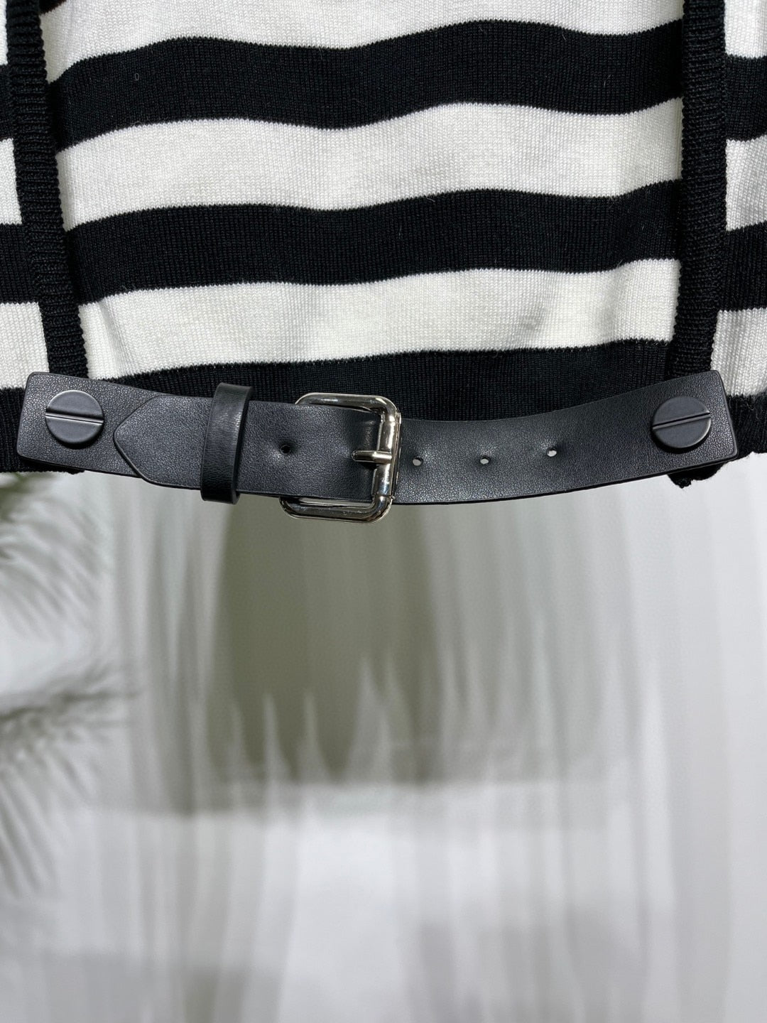Casual New Women’s High-Quality Striped Backless Wool Jumper – Chic Sweater - Mammalook
