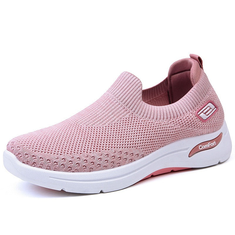 Women's shoes casual walking soft soled mother's shoes Tiktok fashion breathable sports shoes women - Mammalook