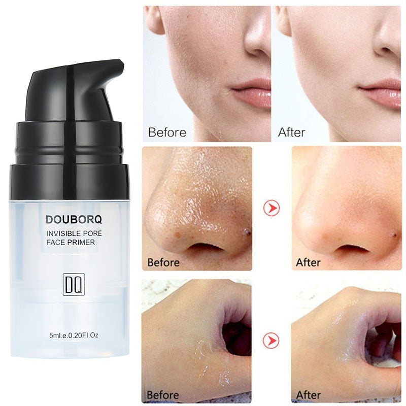Face Base Primer Makeup 5ml Matte Make Up Fine Lines Oil-control Facial Cream Brighten Nude Foundation Cosmetic - Mammalook