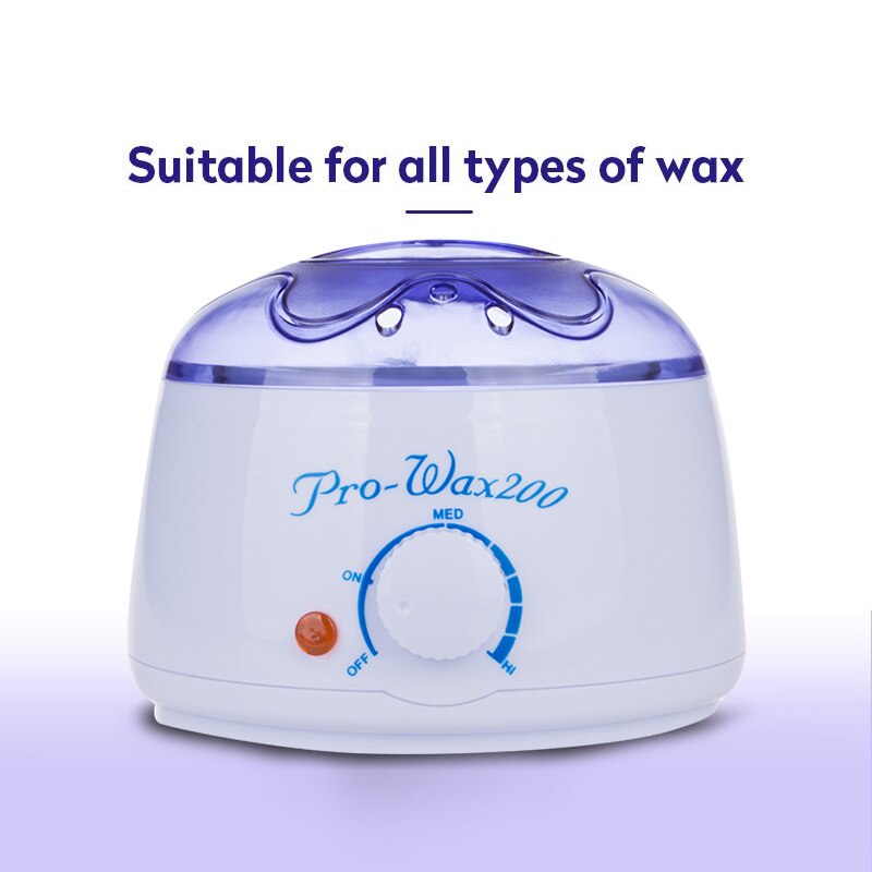 Electric Wax Heater Professionel Hand Feet Body Hair Removal Machine Hand Waxing Paraffin Epilator Mini SPA Wax pot kit - Mammalook