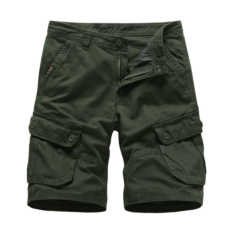 Mens Pants Summer Casual Pants Mens Capris Loose Cargo Pants Cotton Shorts Mens Large Sweatpants Pants - Mammalook