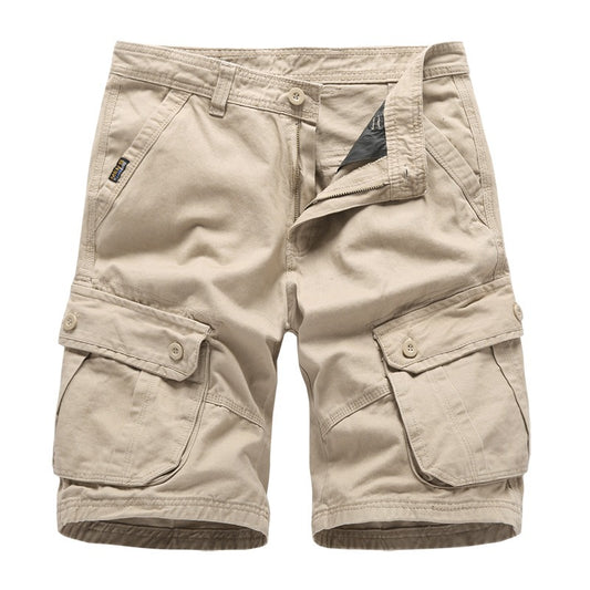 Mens Pants Summer Casual Pants Mens Capris Loose Cargo Pants Cotton Shorts Mens Large Sweatpants Pants - Mammalook