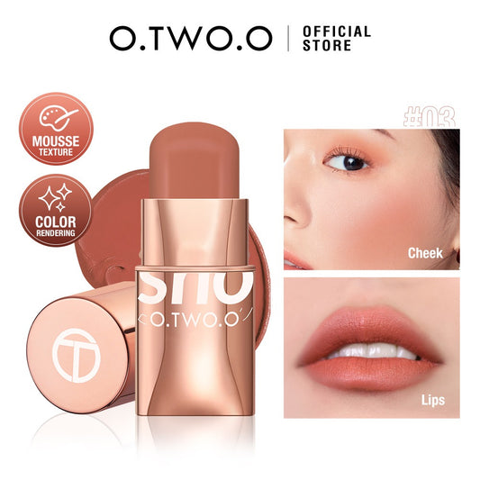 Vigorous and smooth powder blusher cream can improve the appearance and highlight the natural nude makeup powder blusher stick makeup SC049 - Mammalook