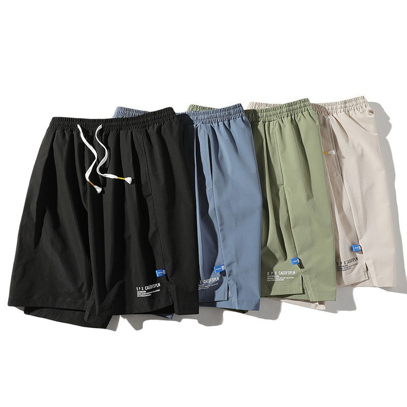 Ice Silk Shorts Mens Summer Thin Outwear Quick Drying Casual Pants Mens Five Point Trend Beach Basketball Sports Pants - Mammalook