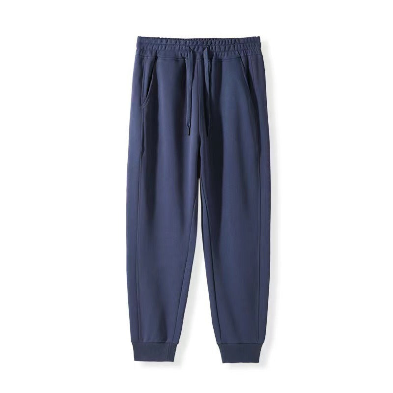 Women Thicken Cotton Sweatpants Autumn Winter Elastic Waist Bundle Foot Straight Trousers Fleece Warm Loose Casual Pants - Mammalook
