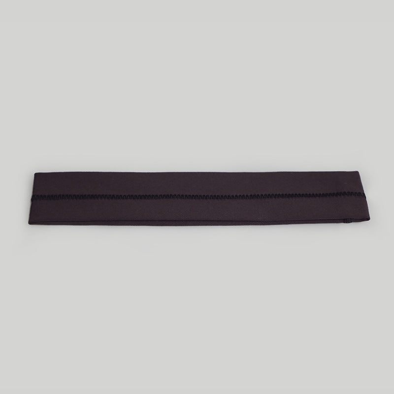 New Sports Hair Band Solid Yoga Headband Moisture Absorbing and Sweatwicking Elastic Fitness Hair Band - Mammalook
