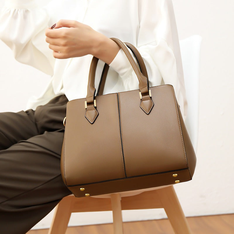 New Korean Women's Bag Ladies Bag European and American Fashion Medium Handbag Women's Handbag - Mammalook