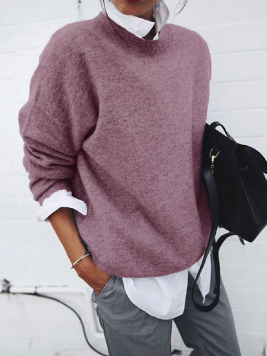 New autumn and winter cross-border European and American eBay Amazon knitted long sleeved pullover hoodie jacket for women - Mammalook