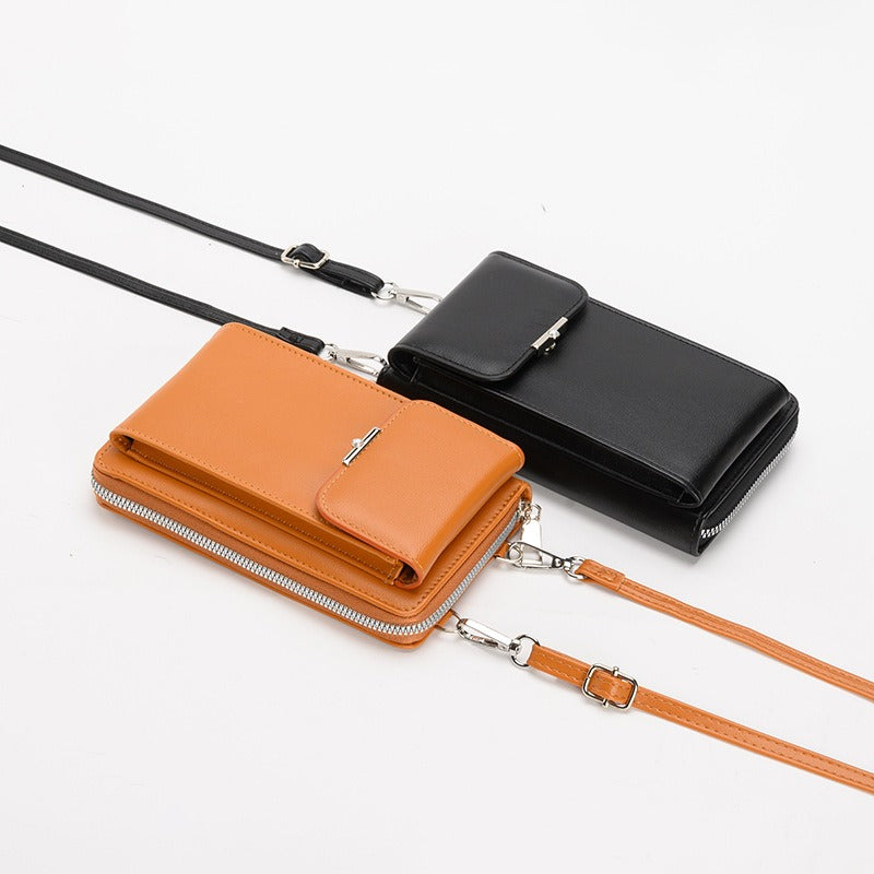 Women's Fashion Messenger Bags Small Mobile Phone Wallet Luxury Design Casual Shoulder Pocket Ladies Crossbody Purse For Female - Mammalook