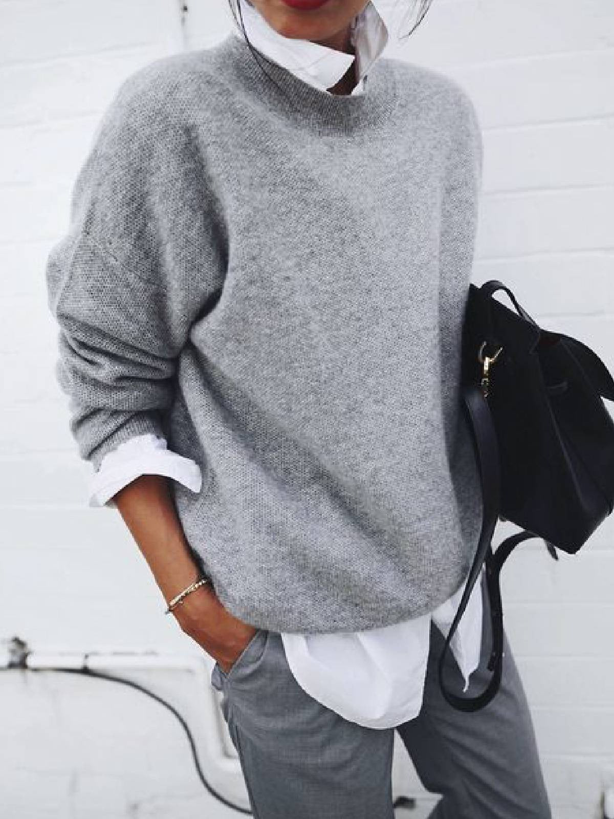 New autumn and winter cross-border European and American eBay Amazon knitted long sleeved pullover hoodie jacket for women - Mammalook