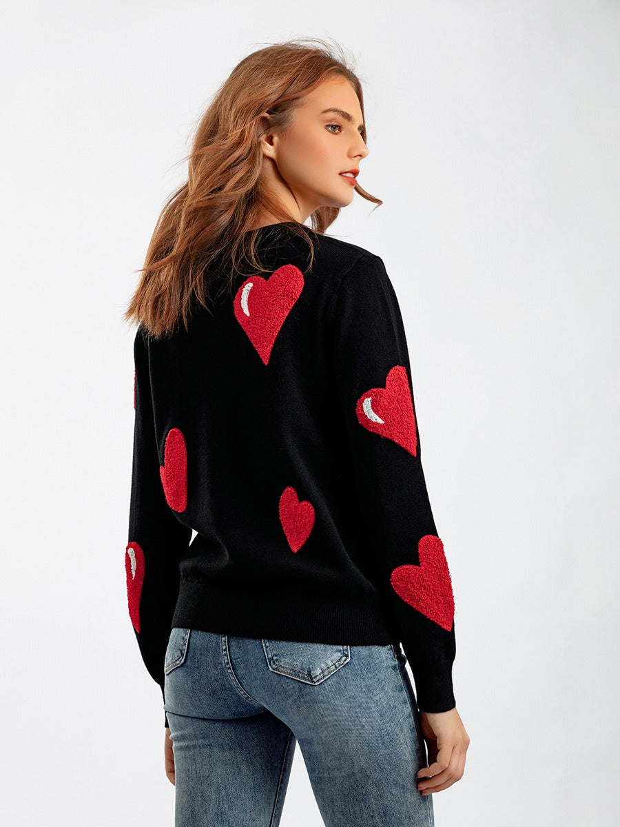 O-Neck Spring Autumn Women Pullover Sweaters Fashion Knit Casual Lady Winter Warm Top Sweater - Mammalook