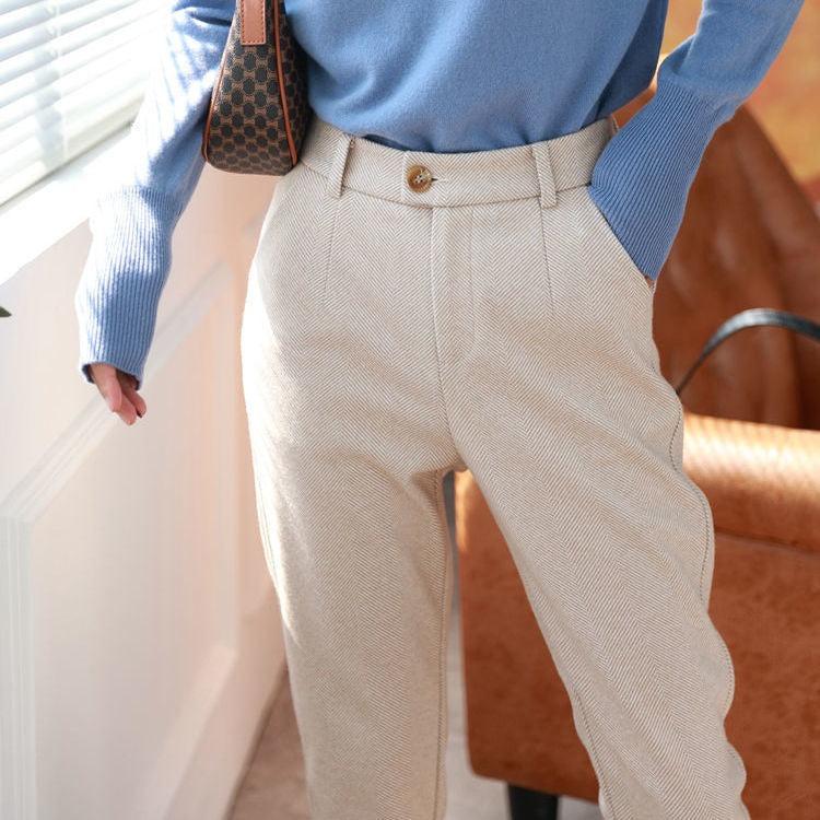Harlen pants - High Waisted pants, loose casual