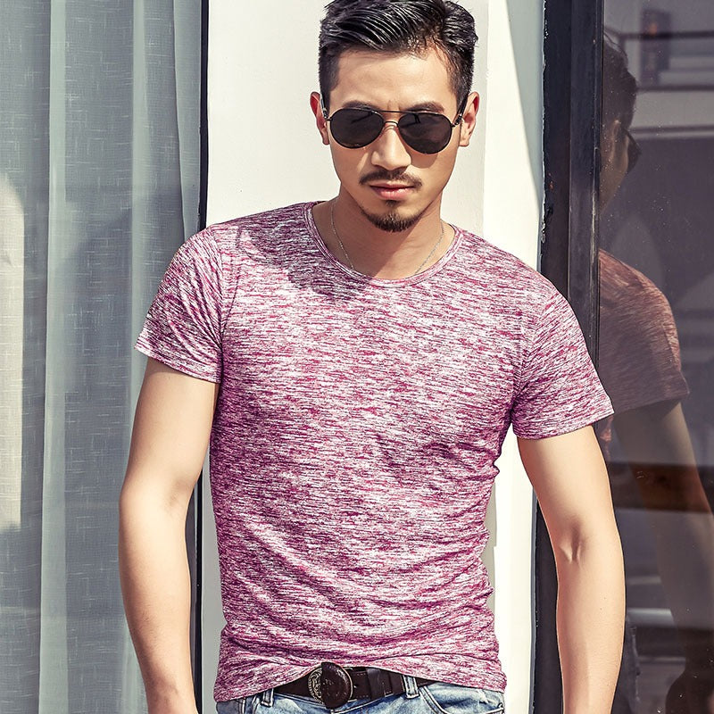 New Mens T Shirt Camouflage Short Sleeved Base Shirt T Shirt Casual Cultural Shirt - Mammalook