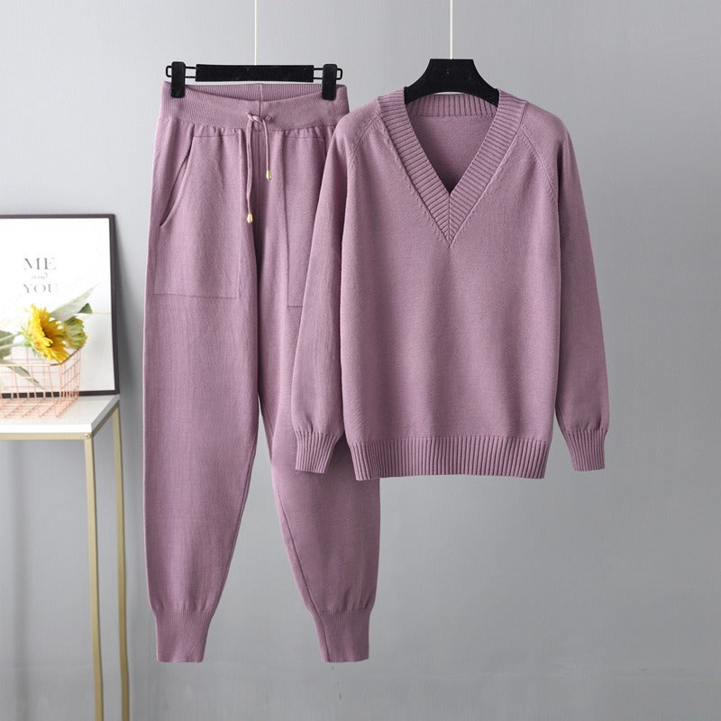 Casual Pullover Two-Piece Set - Mammalook