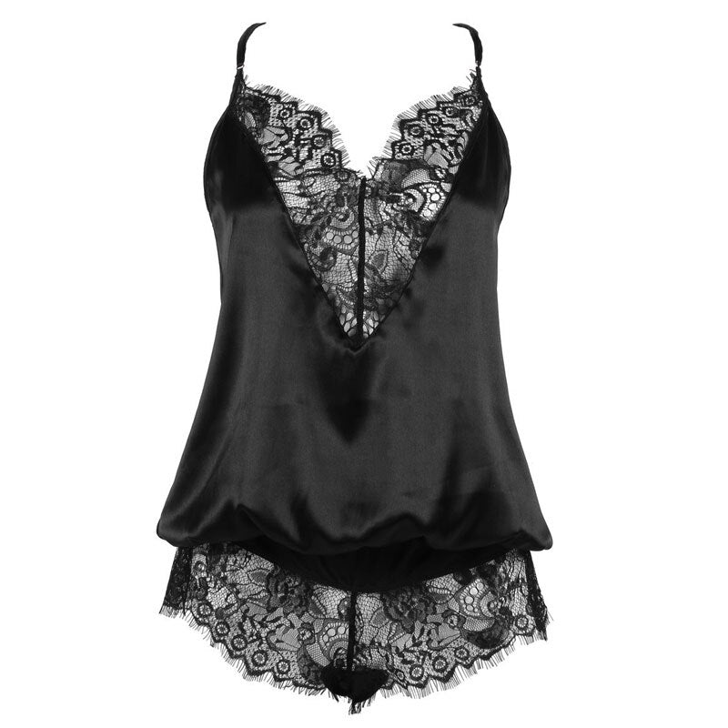 Women Sexy Lace Open Bra Erotic See Through Transparent Lingerie Underwear Sexy Lingerie sexy costumes Teddies - Mammalook