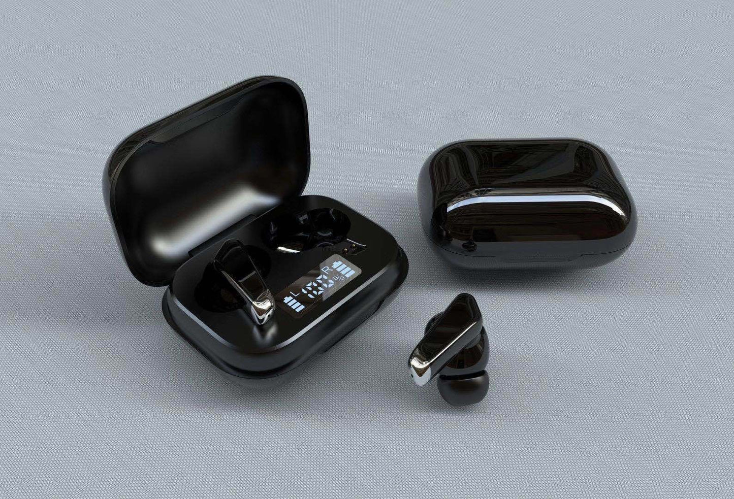Bluetooth Headset TWS Wireless Headset 5.0 Half-In-Ear J70 Touch Wireless Sports Headset - Mammalook