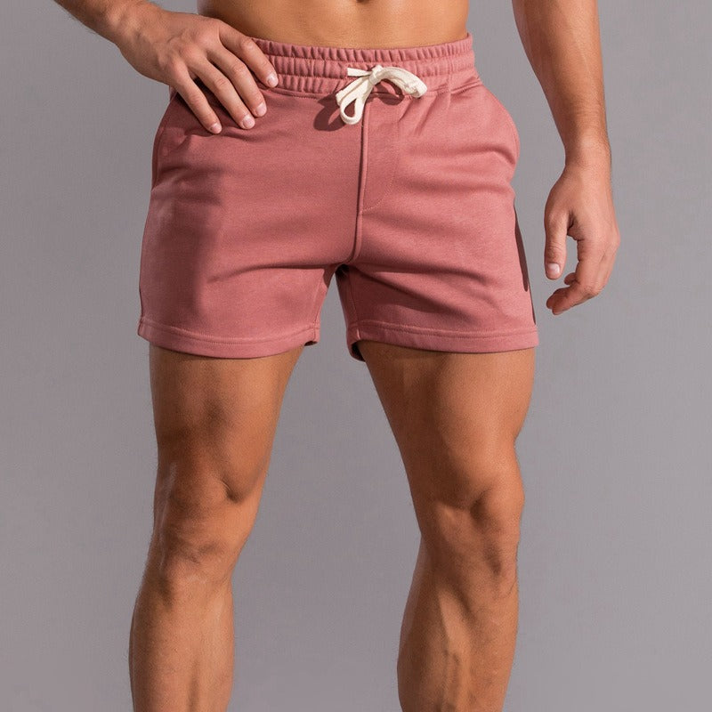 Cotton Sports Shorts, Mens Trendy Mens Cropped Pants, Oversized Casual Cropped Pants, Running Fitness Pants - Mammalook