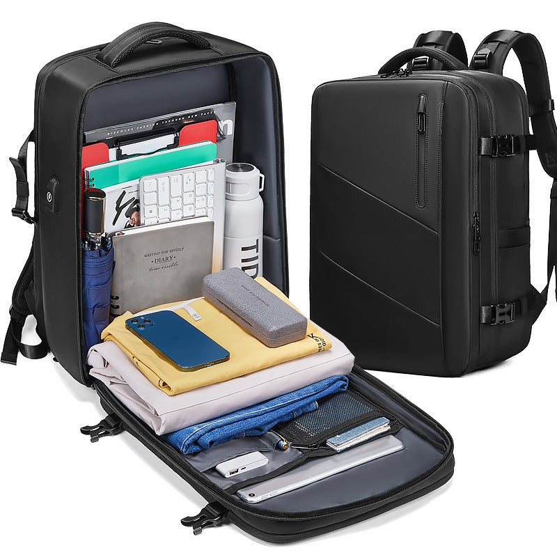 Fashionable backpack with large capacity and multifunctional computer bag - Mammalook