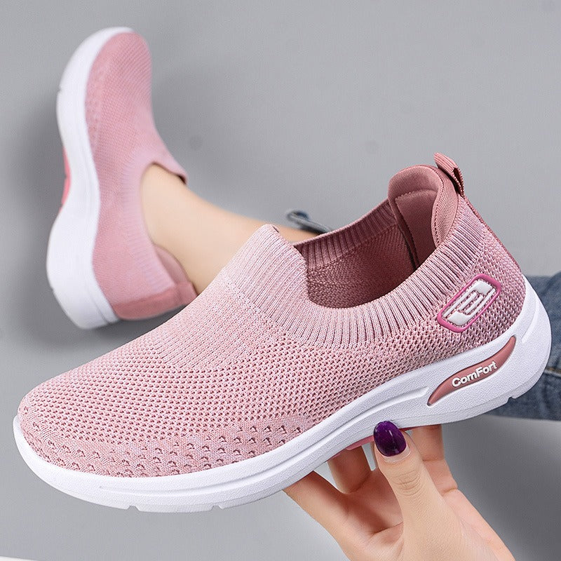 Women's shoes casual walking soft soled mother's shoes Tiktok fashion breathable sports shoes women - Mammalook