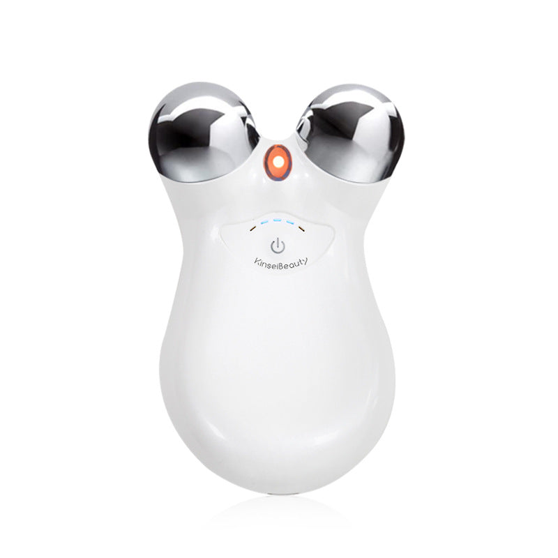 Face Micro Current Household Beauty Instrument Micro Current Second-Generation Beauty Instrument Roller Instrument 3D Lifting And Tightening Facial Beauty Instrument - Mammalook