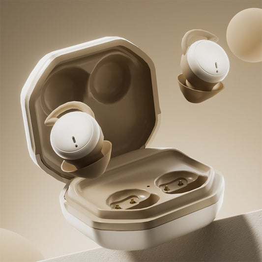 The new mini sleep bluetooth headset does not press the ear invisible ultra small in ear wireless side sleeping headset - Mammalook