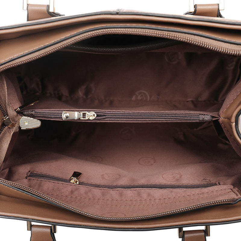 New Korean Women's Bag Ladies Bag European and American Fashion Medium Handbag Women's Handbag - Mammalook