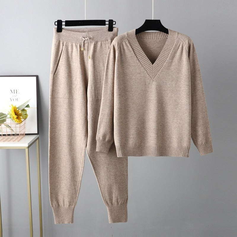 Casual Pullover Two-Piece Set - Mammalook