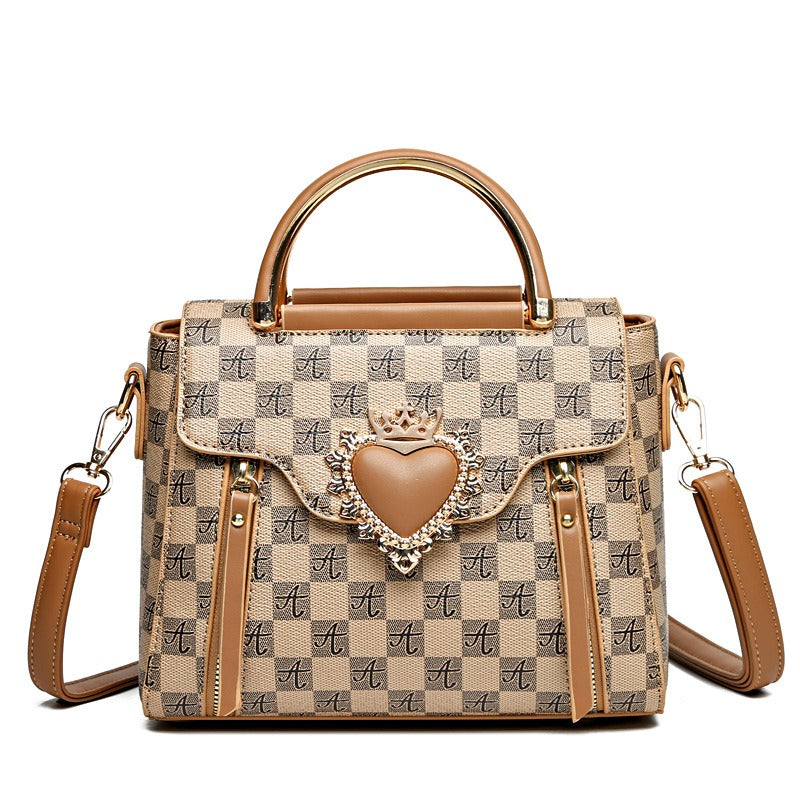 New all match print niche design sense handbag fashion mini shoulder bag for women - Mammalook