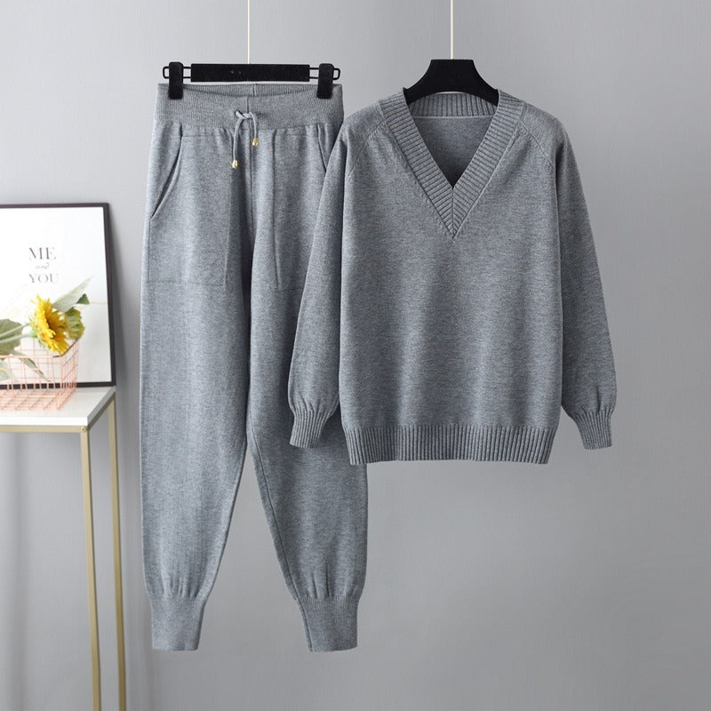 Casual Pullover Two-Piece Set - Mammalook