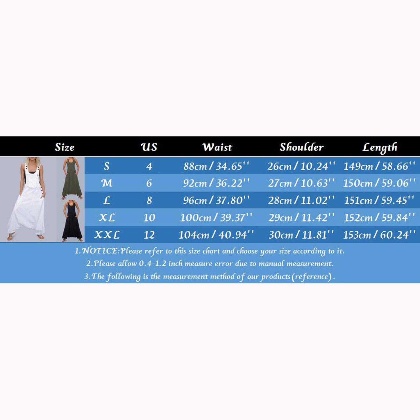 Womens Loose Jumpsuits Harem Pants Wide Leg Pants Sleeveless Pockets Bib Jumpsuit Siamese Trousers For Ladies Large Size S-2XL - Mammalook